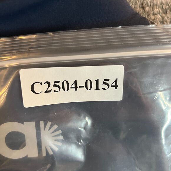 Asher Golf Jacket Mens Small Blue Performance Full Zip Outdoors Casual Preppy - Picture 9 of 9